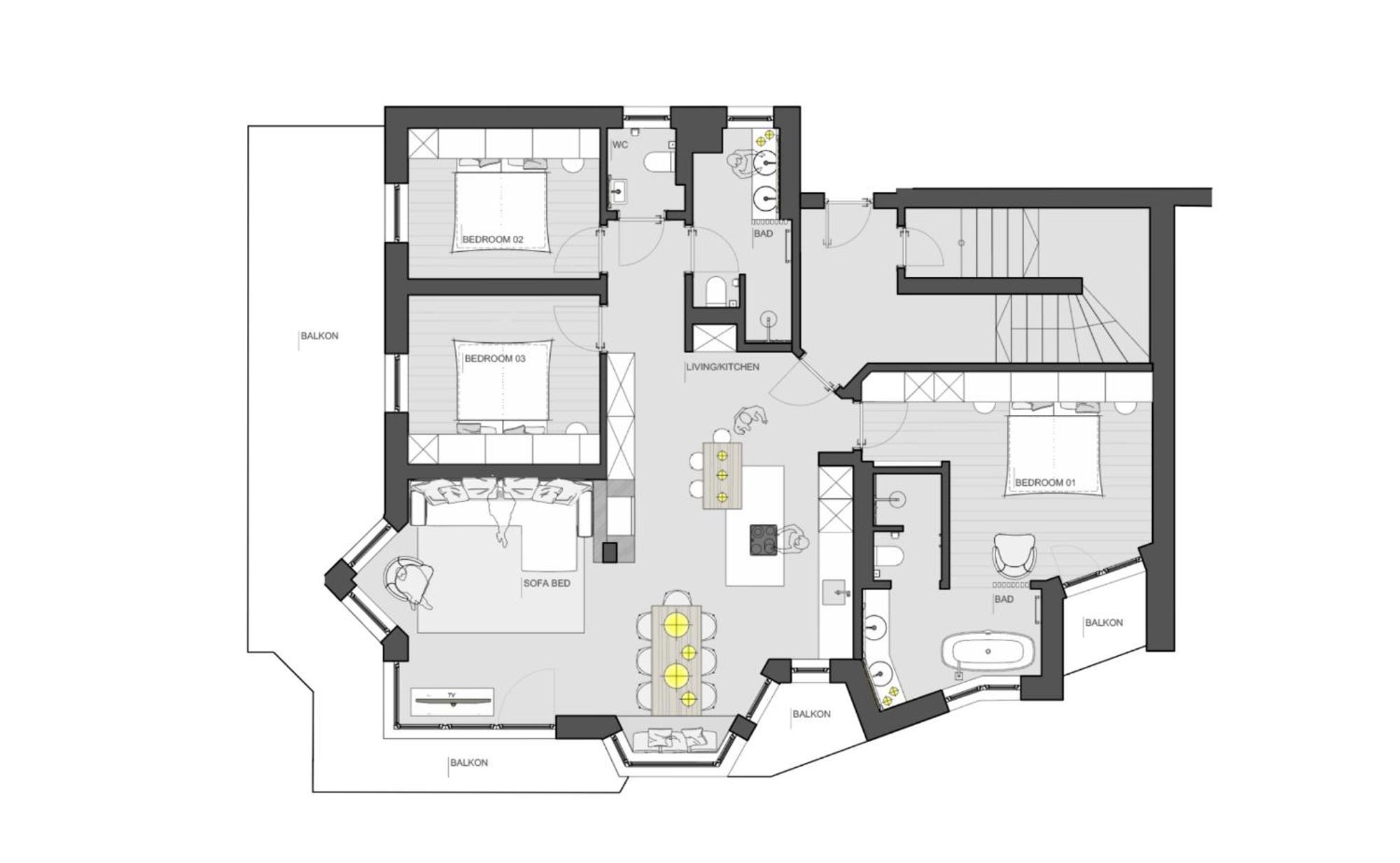 Moos Apartment Герлос Екстериор снимка